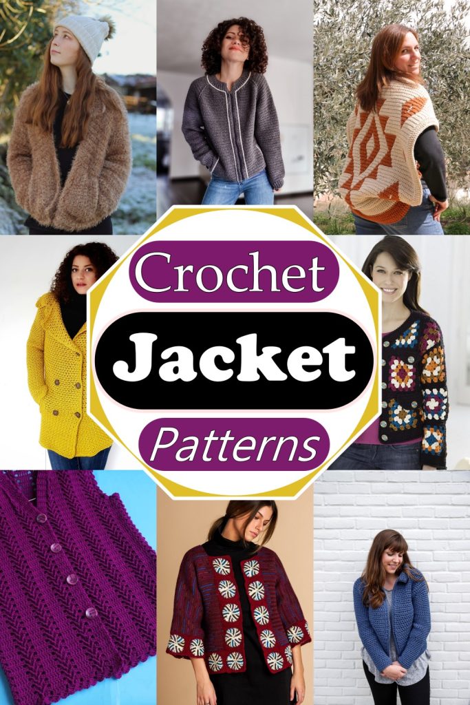 12 Easy Crochet Jacket Patterns For Women