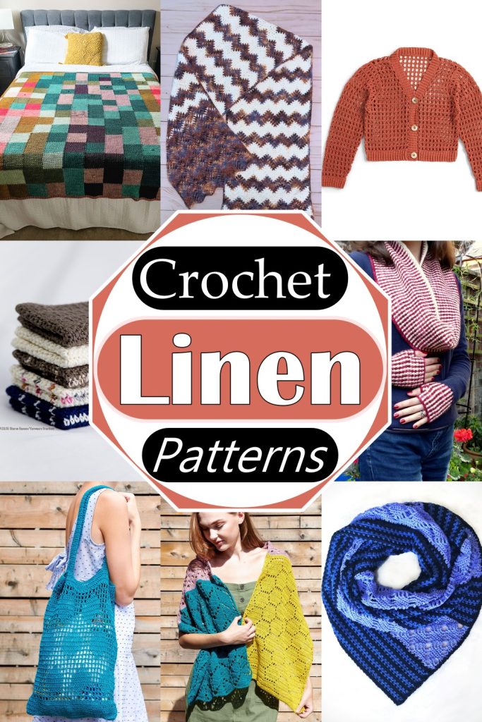 18 Free Crochet Linen Patterns - How To Crochet Linen Stitch