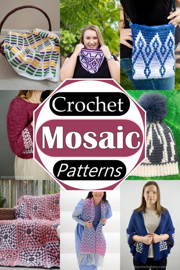 20 Unique And Modern Free Crochet Mosaic Patterns