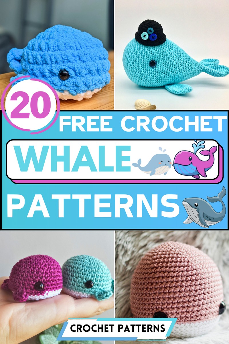 Free Crochet Whale Patterns