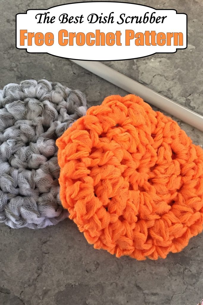 15 Crochet Dish Scrubber Patterns All Quick & Easy!