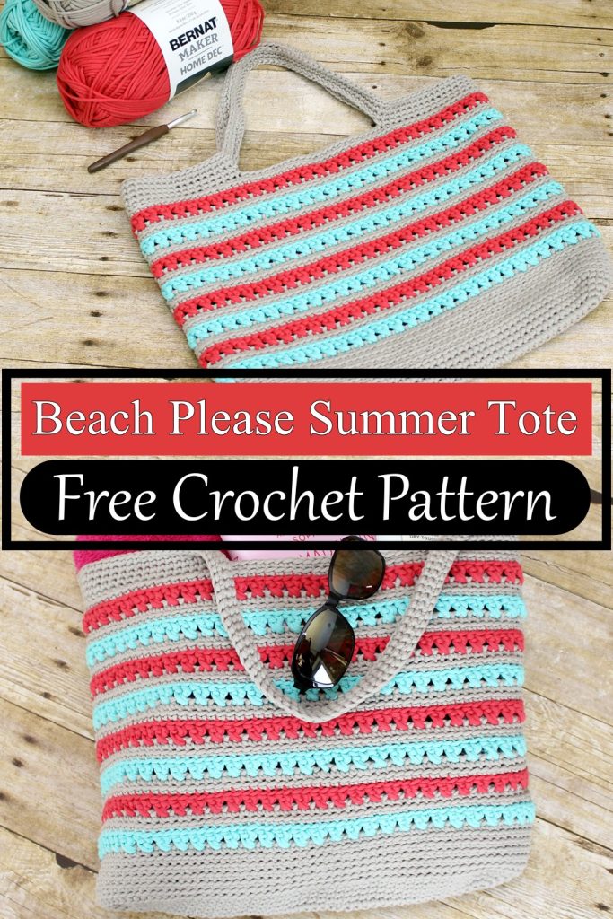 15 Crochet Beach Bag Patterns for Days Of The Summer