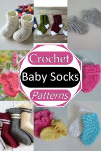 15 Crochet Baby Socks Patterns For Winter