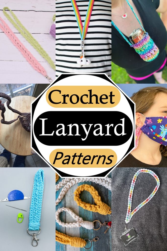 16 Crochet Lanyard Patterns To Hang The Stuff Along