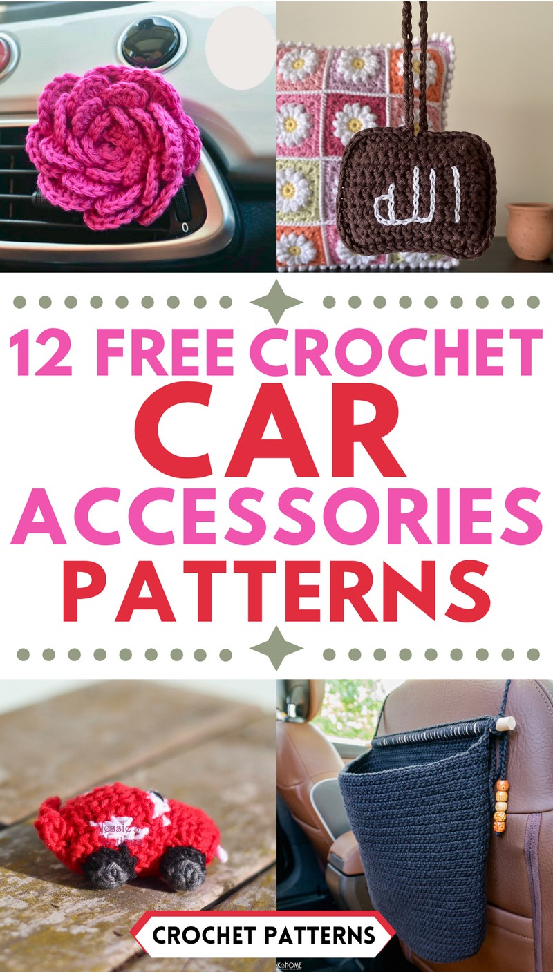 Free Crochet Car Accessories Patterns