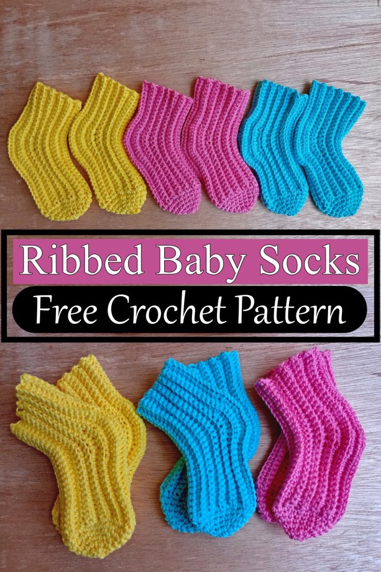 15 Crochet Baby Socks Patterns For Winter