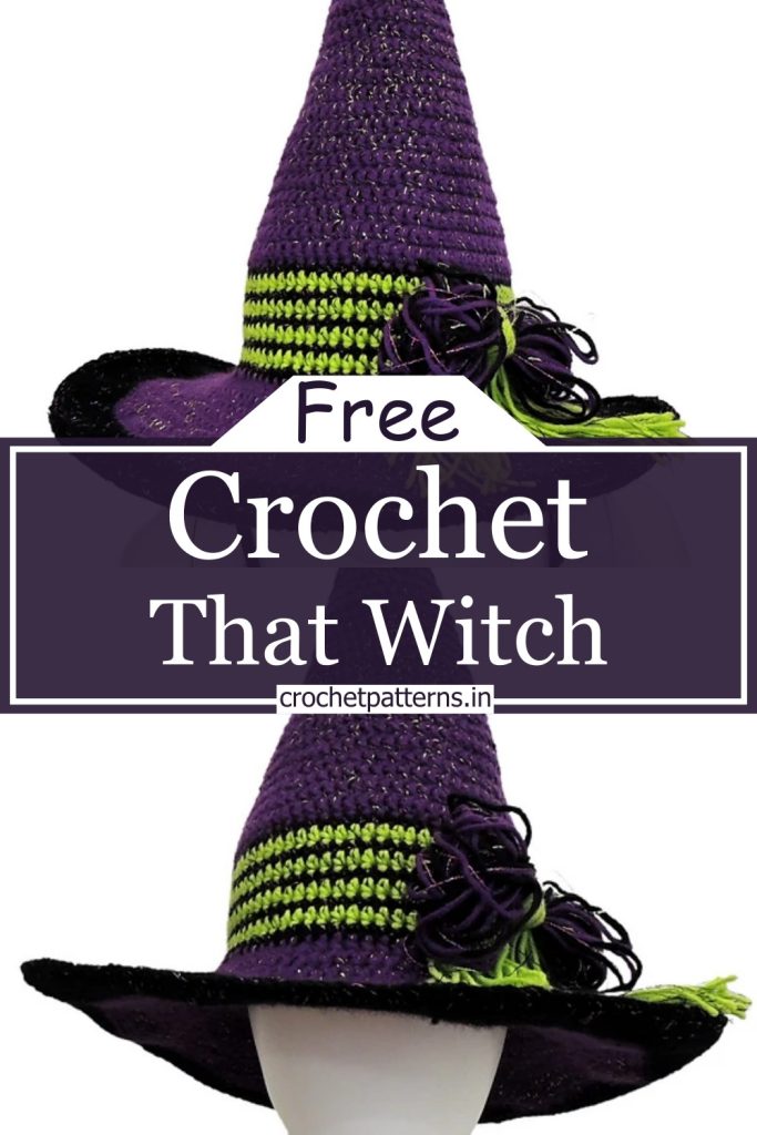 10 Free Crochet Witch Hat Patterns