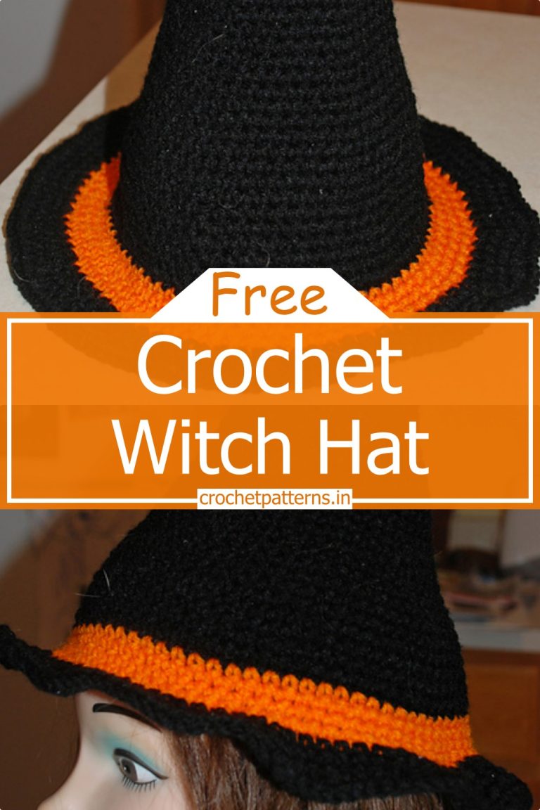 10 Free Crochet Witch Hat Patterns