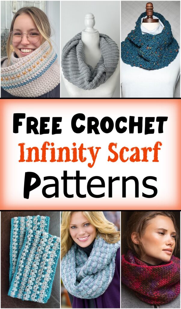 24 Infinity Scarf Crochet Patterns For Cozier Look