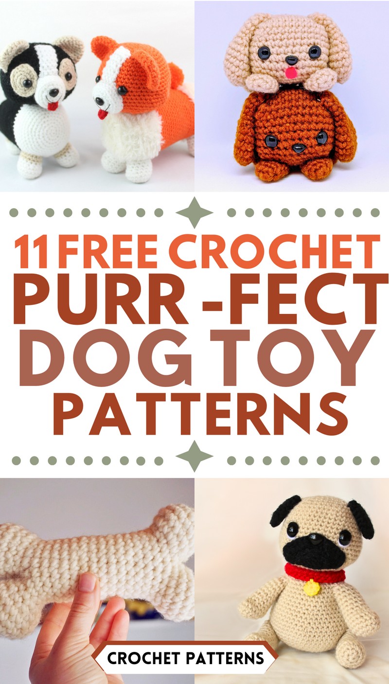 Crochet Dog Toy Patterns