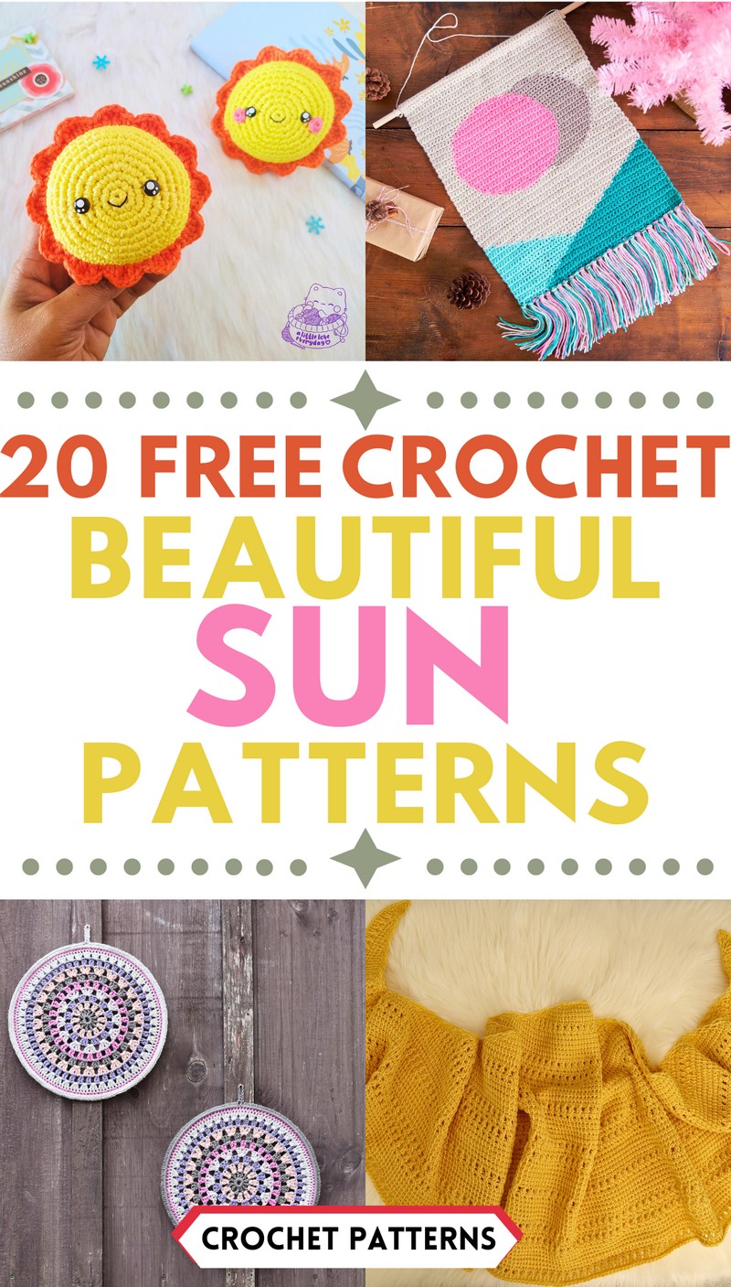 Free Crochet Sun Patterns