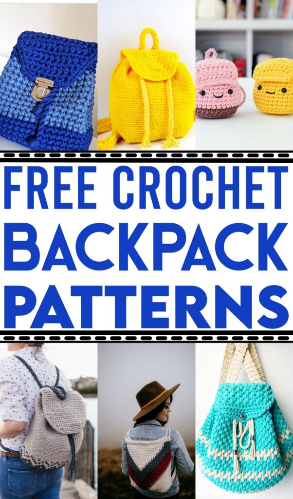 14 Crochet Backpack Patterns - Free Crochet Patterns