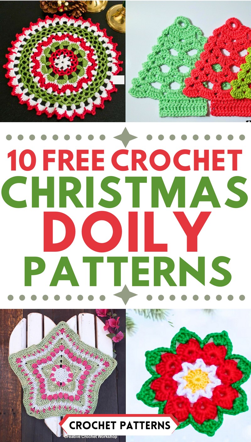 Free Crochet Christmas Doily Patterns