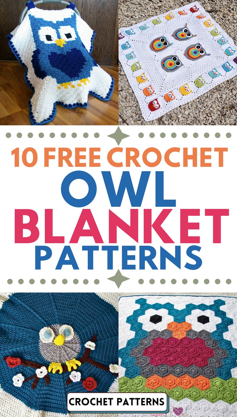 Free Crochet Owl Blanket