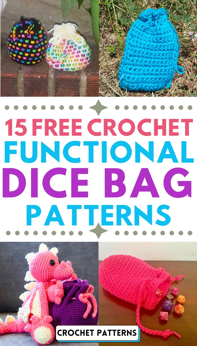 Free Crochet Dice Bag Patterns