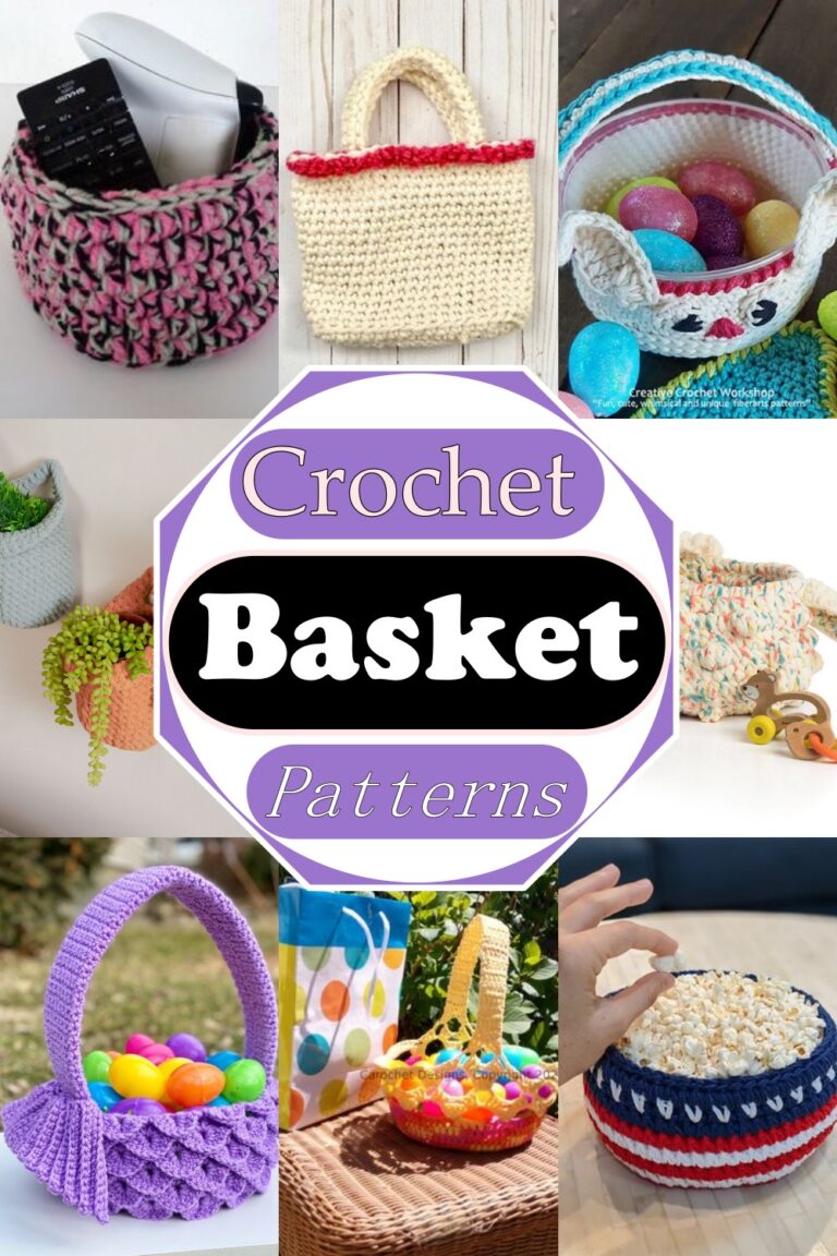 72 Free Crochet Basket Patterns For Storage And Style
