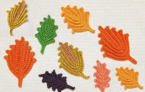 Crochet Autumn Leaves Pattern 1