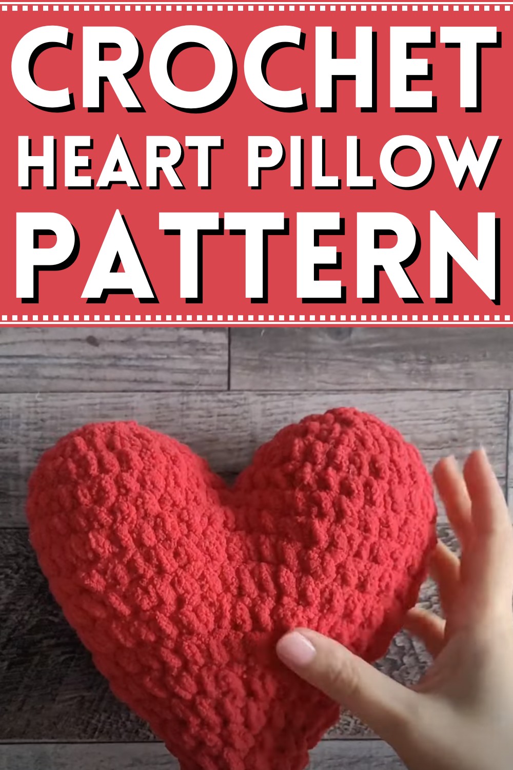 Crochet A Heart Pillow