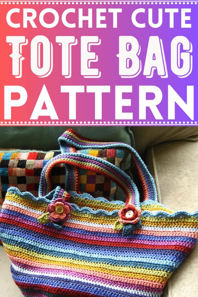 15 Crochet Tote Patterns - Free Crochet Patterns