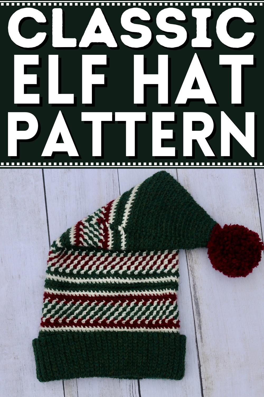 Crochet Classic Elf Hat Pattern
