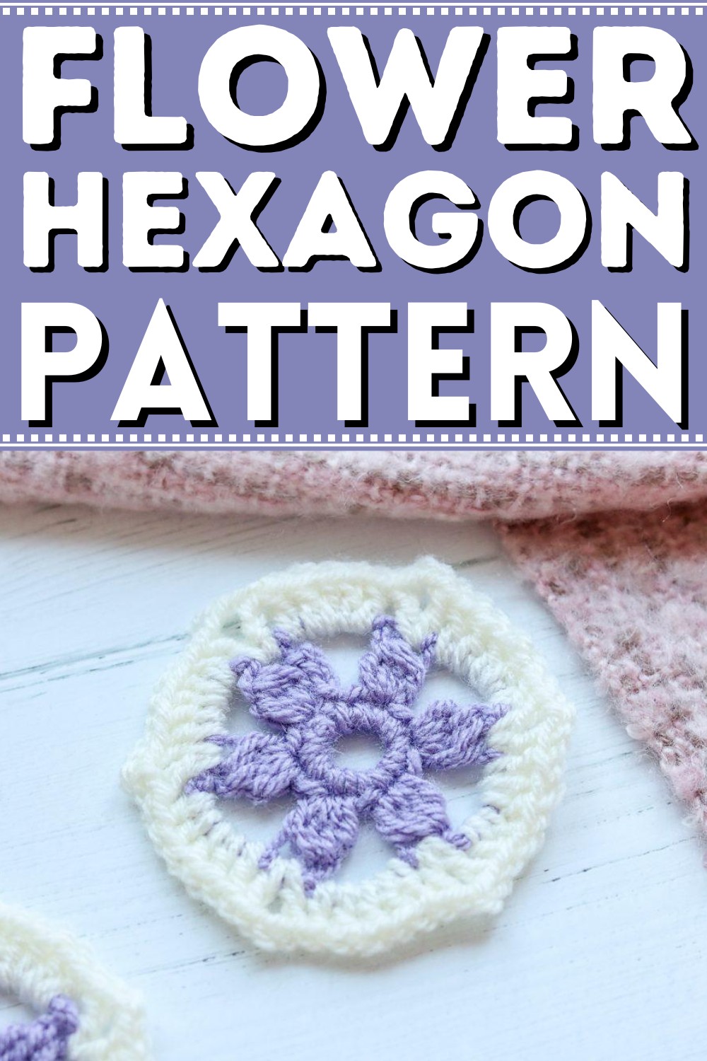 Crochet Flower Hexagon Pattern