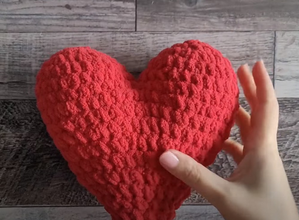 Crochet Heart Pillow Patterns