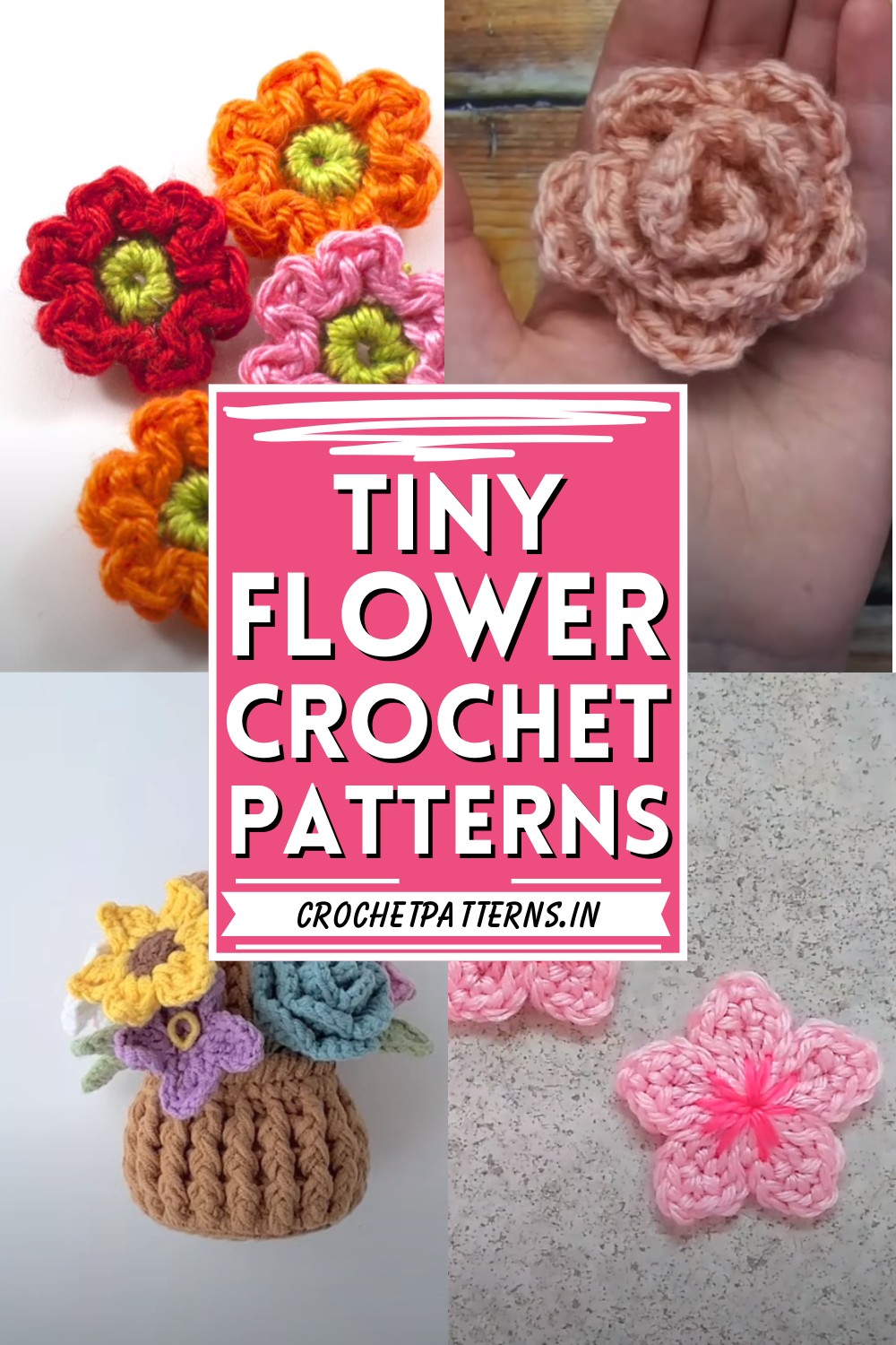 Crochet Tiny Flower Patterns
