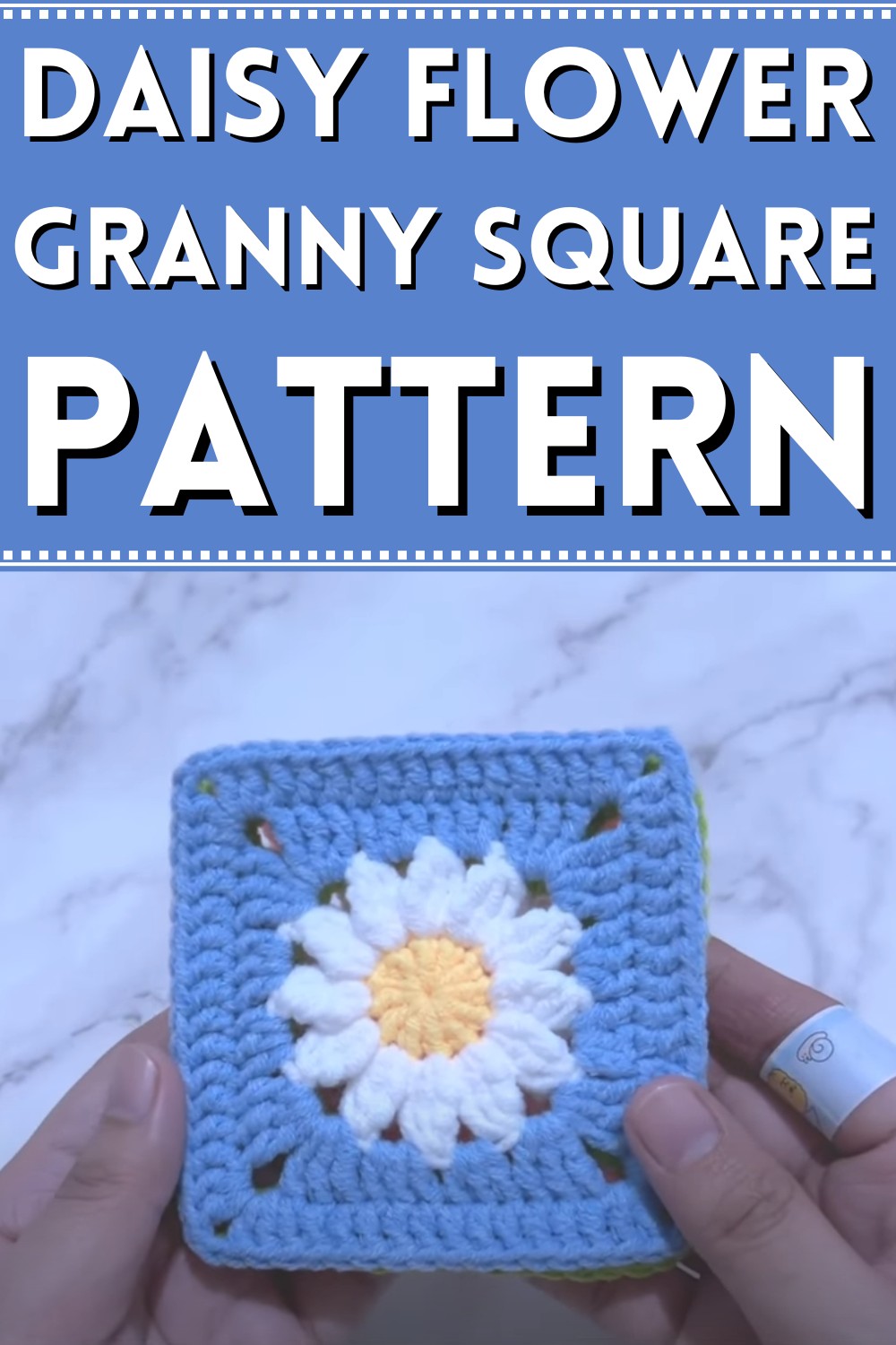 Daisy Flower Granny Square