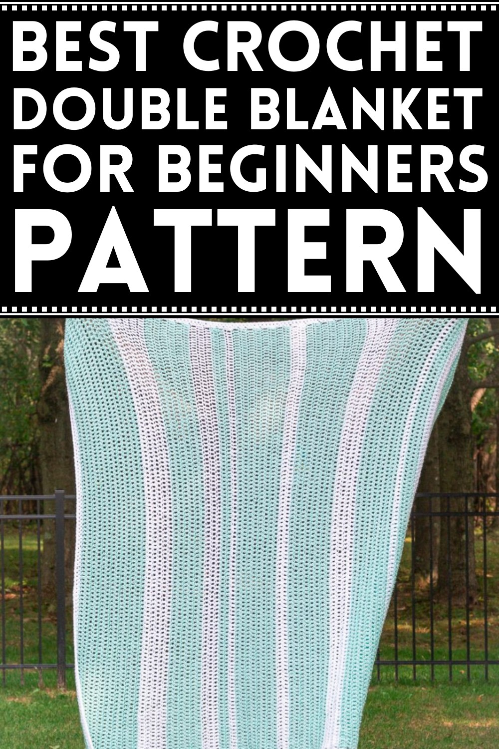 Double Crochet Blanket For Beginners