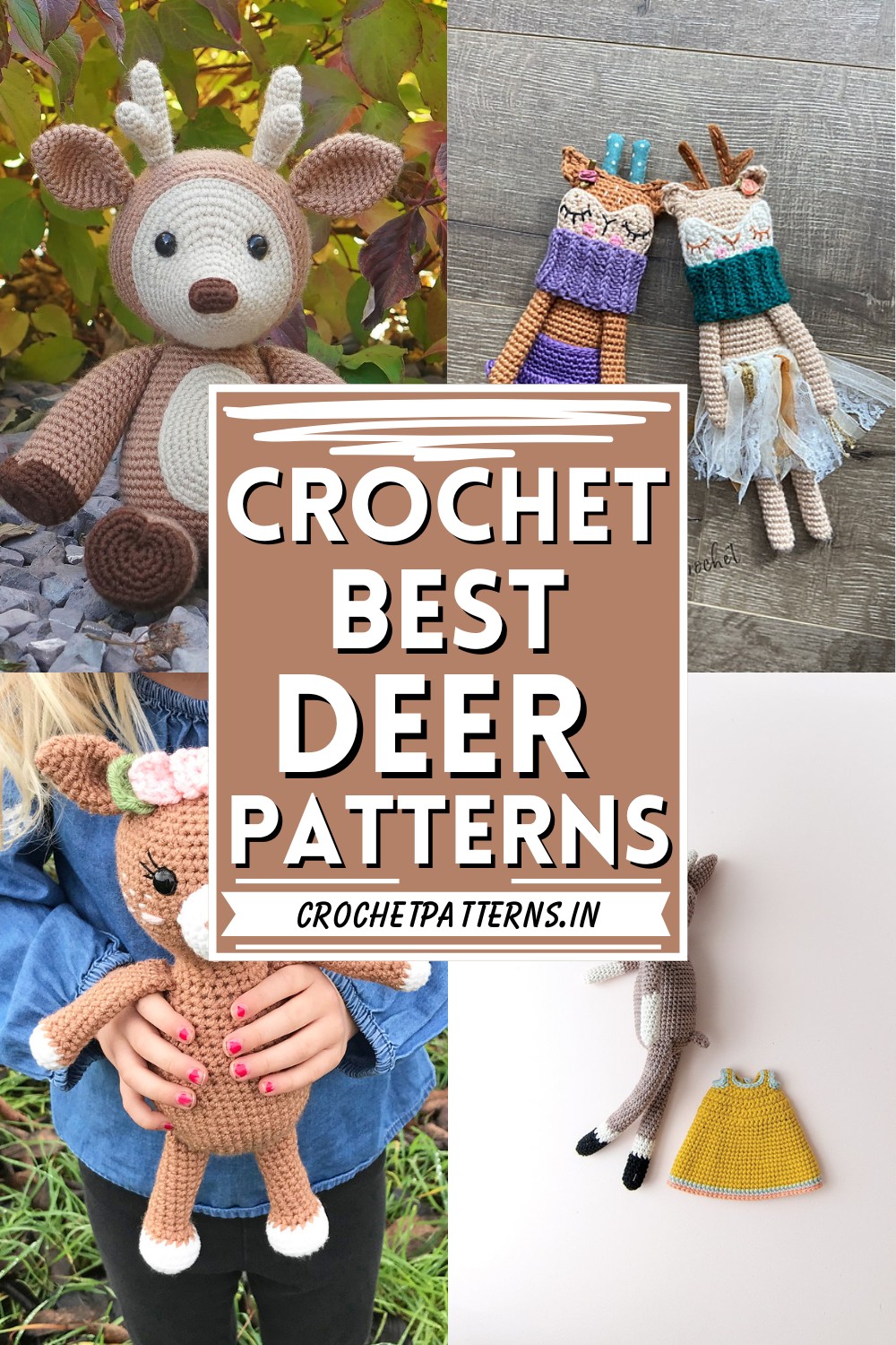 Free Crochet Deer Patterns