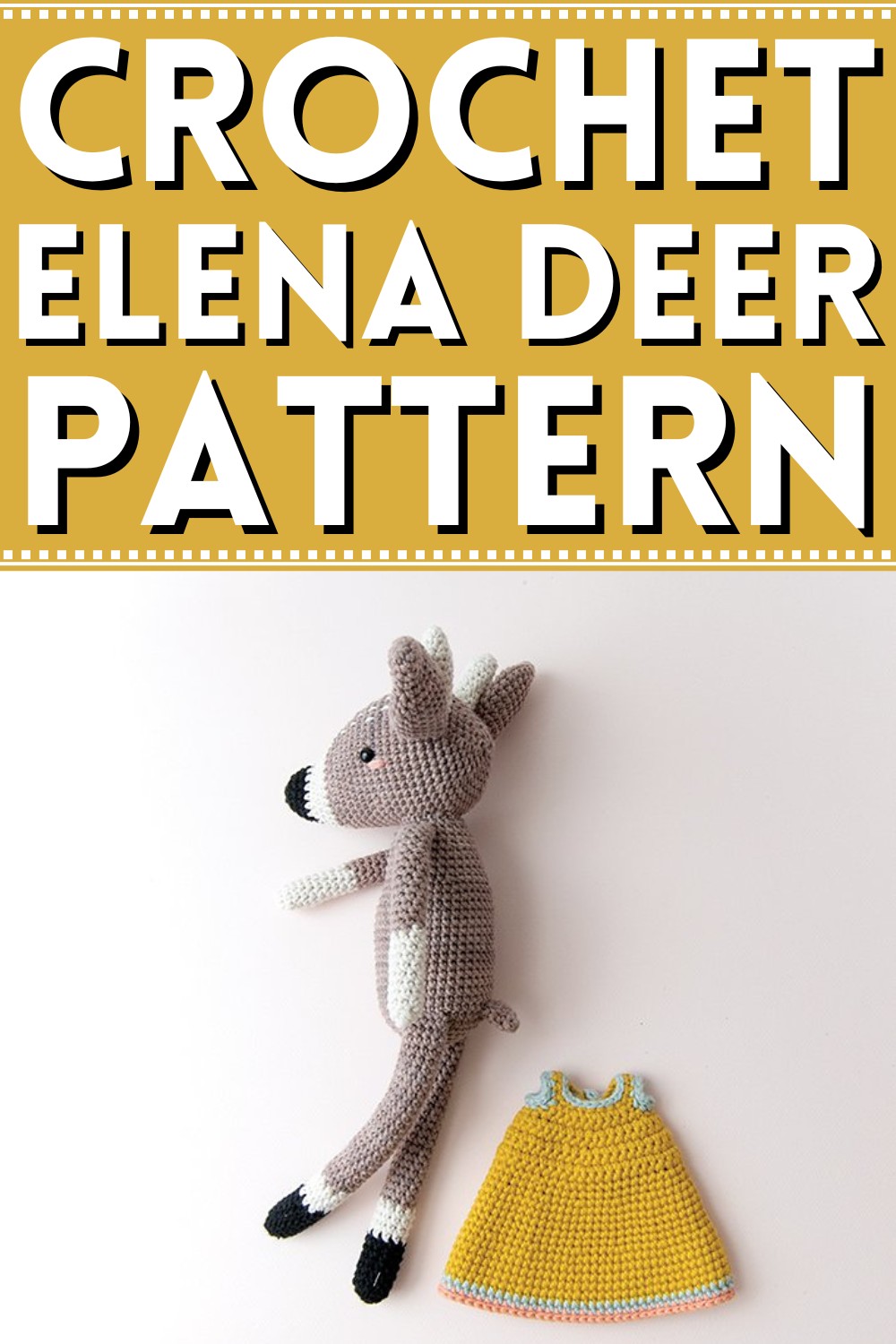 Free Crochet Elena Deer Pattern