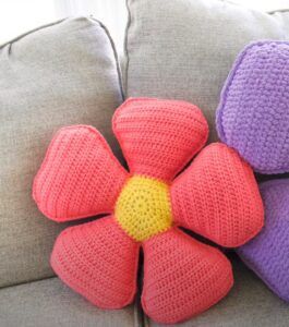 Free Crochet Flower Pillow Patterns