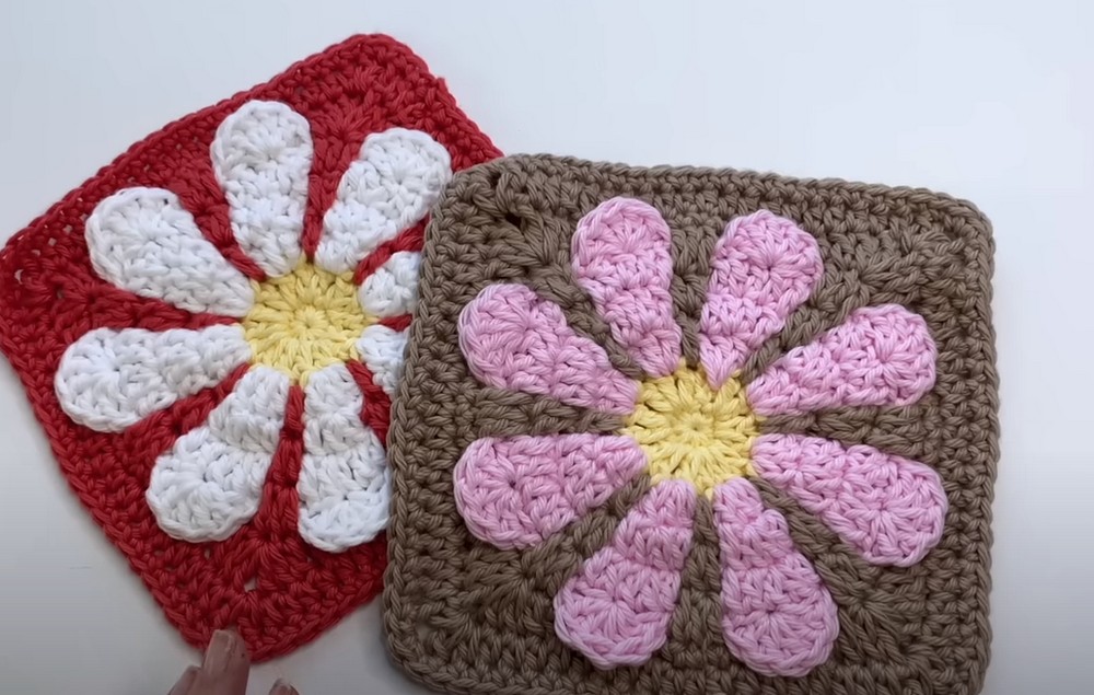 Free Crochet Flower Squares Patterns