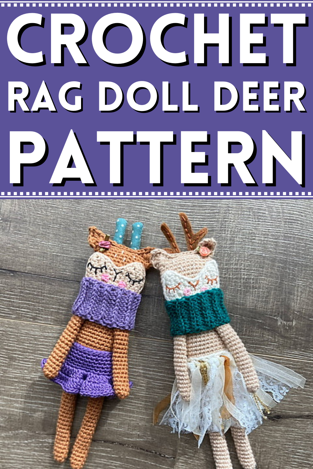 Free Crochet Rag Doll Deer Pattern