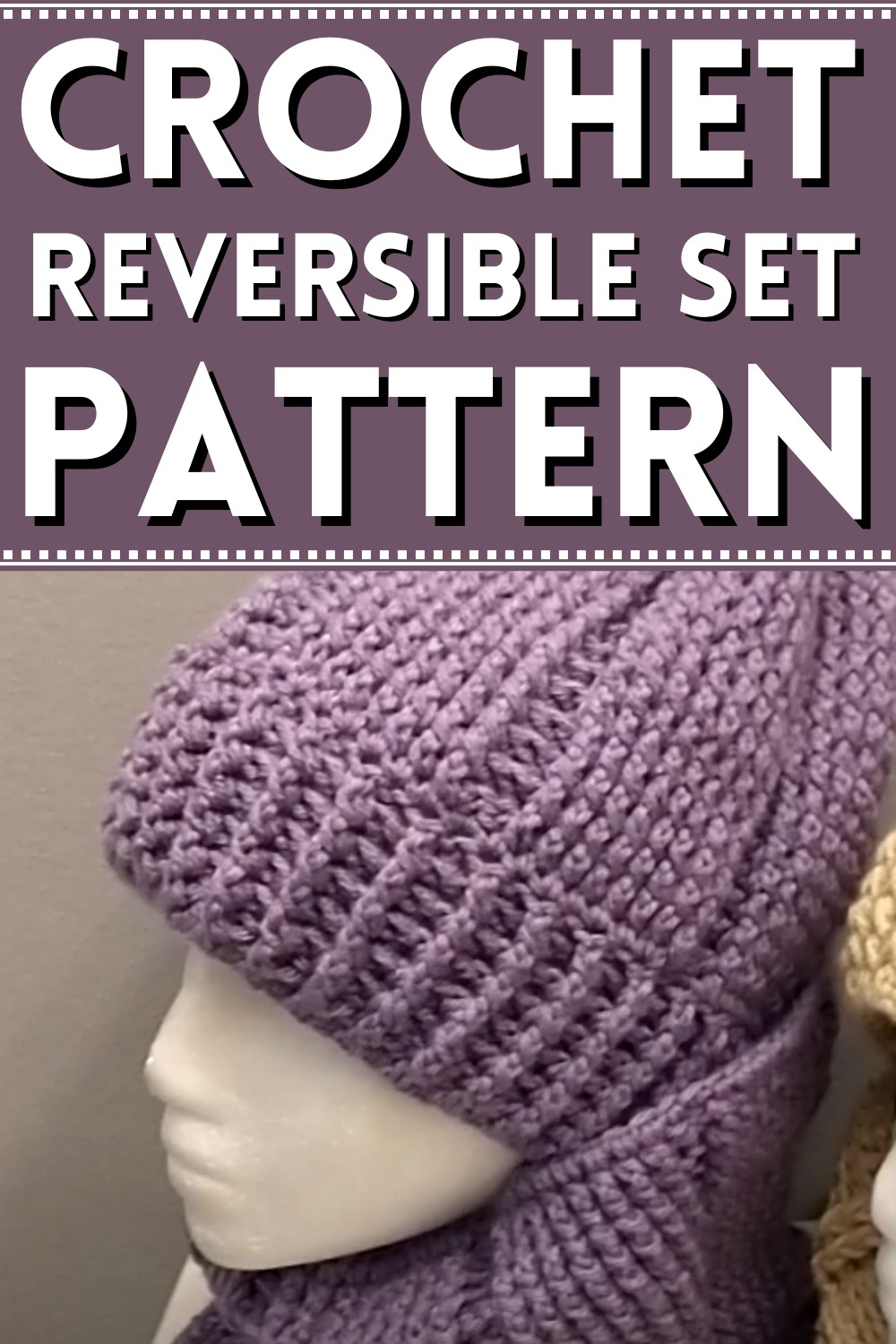 Reversible Crochet Set