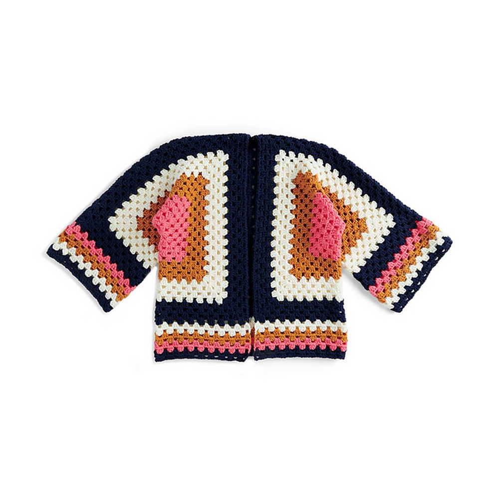 Crochet Hexagon Cardigan Patterns