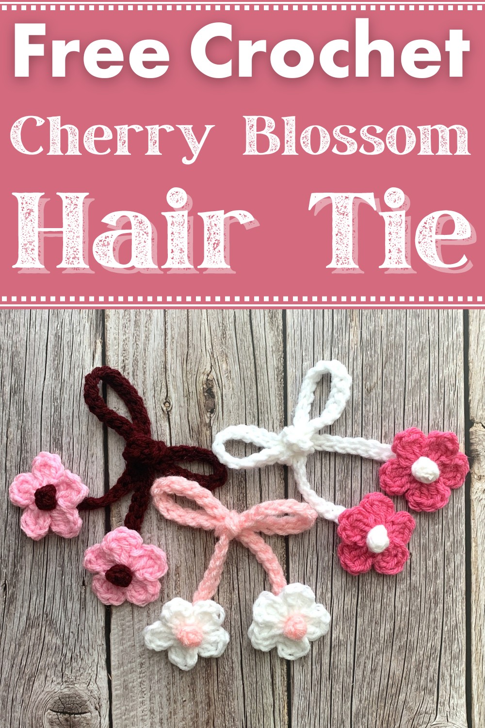 Cherry Blossom Hair Tie