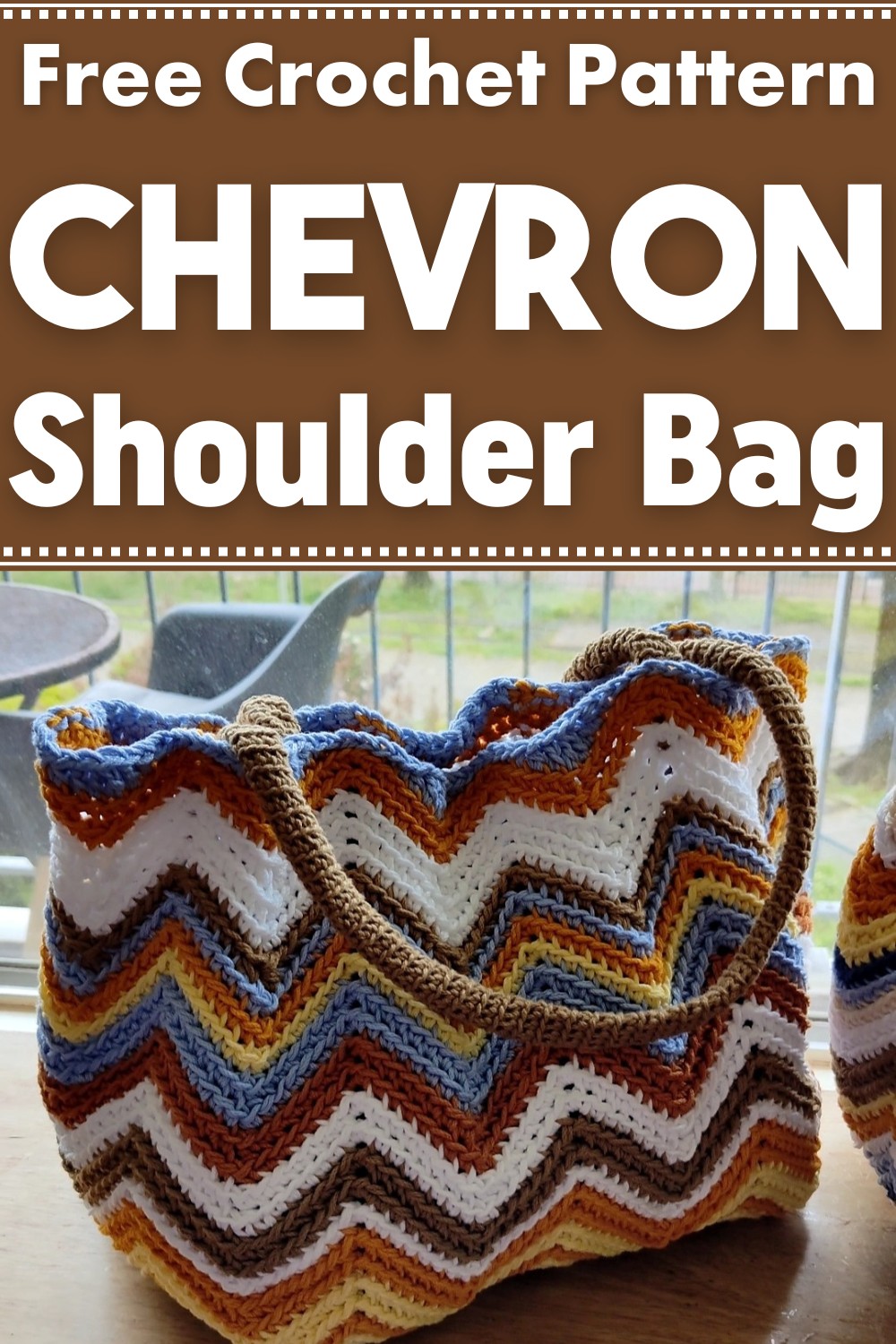 Chevron Shoulder Bag