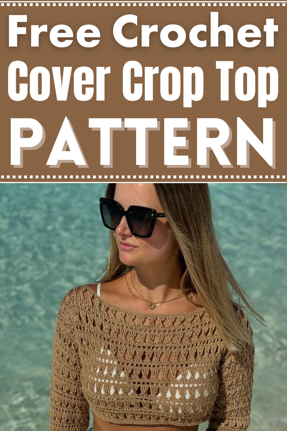 Crochet Beach Cover Crop Top Pattern