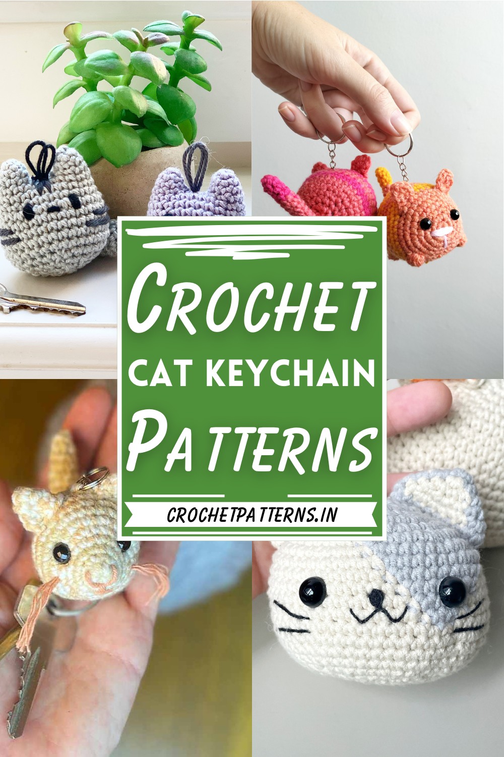 Crochet Cat Keychain Patterns