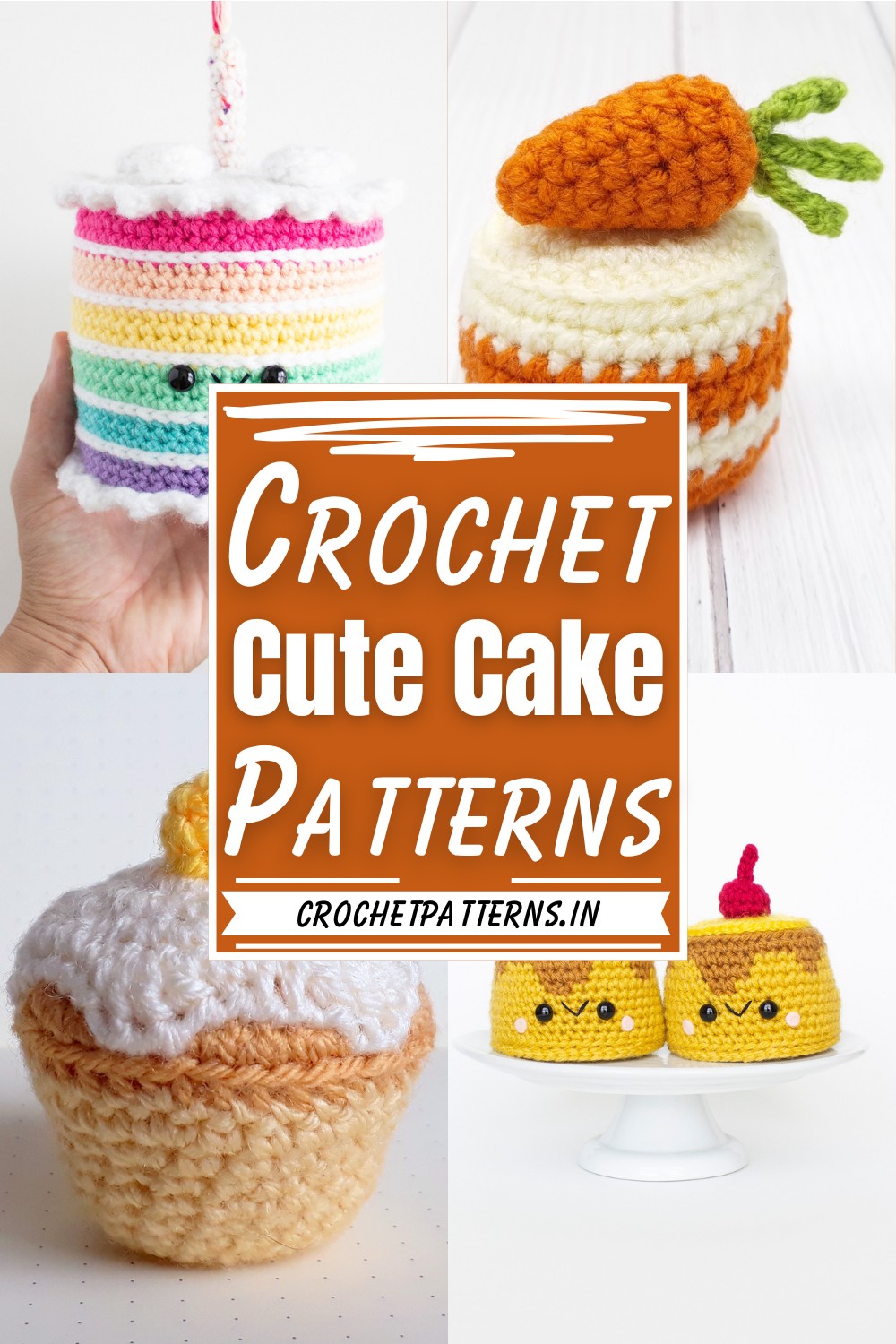 Crochet Cute Cake Pattern
