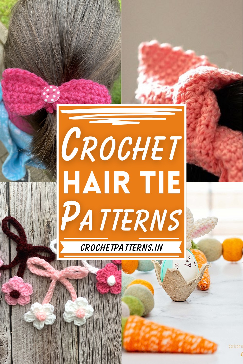 Crochet Hair Tie Patterns