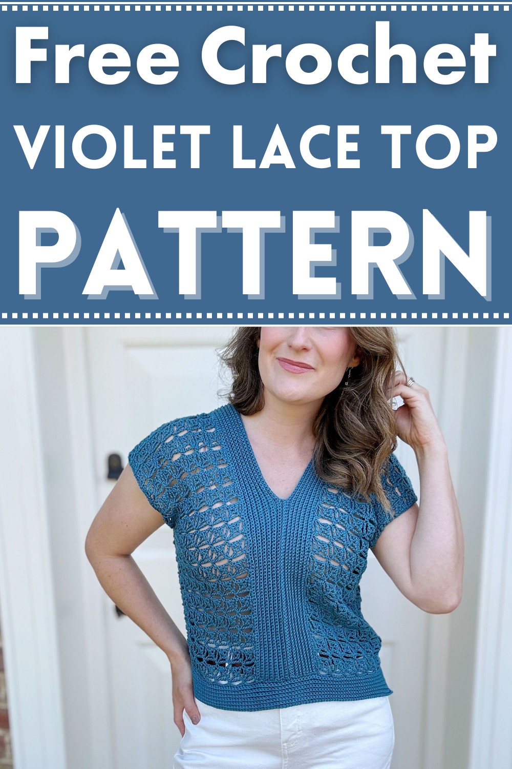 Crochet Violet Lace Top Pattern